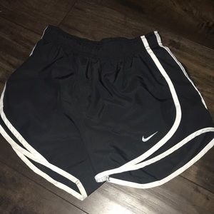 DRI-FIT black and white Nike shorts